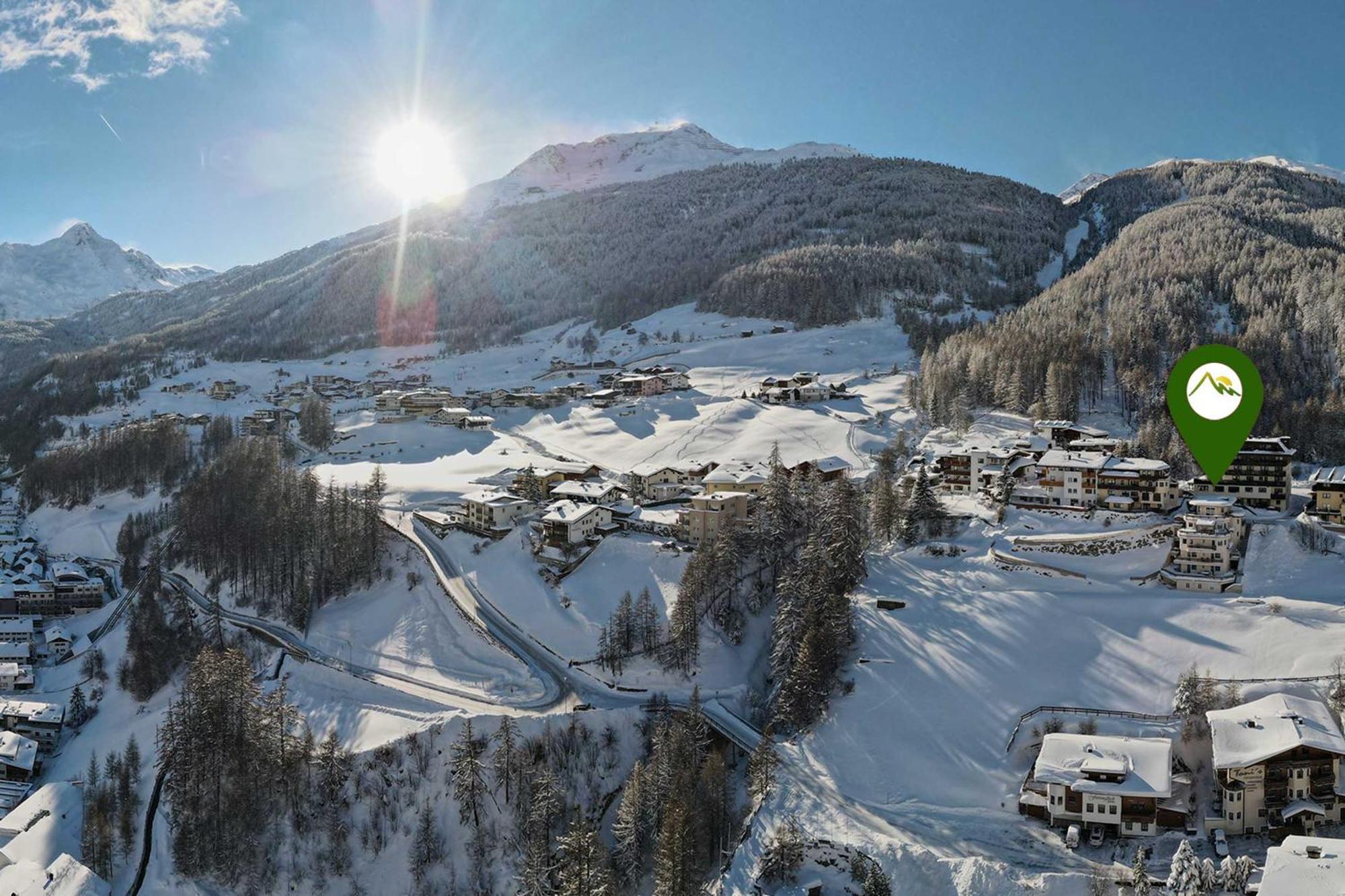 Panoramablick Soelden Leilighet Eksteriør bilde
